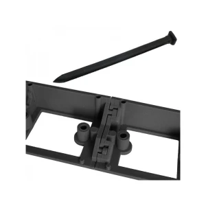 Kantstuðningur NOIR/50mm/1000mm/Base80mm