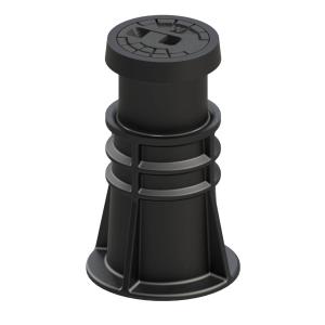 Stofnlokahús minnigerð   Surface box DIN 4057/92