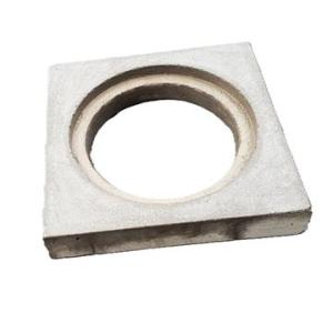 Steinn fyrir stofnloka 400x400 h70mm gat 200x225