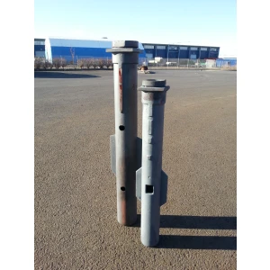 Festihulsa 60mm L=750mm með ró og herpihólk