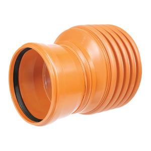 Hjámiðju minnkun K2 rörendi ID200 OD160 KG múffa