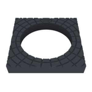 Járnsteypt ferköntuð yfirborðs plata fyrir H 148 - Fyrir hellulögn sérpöntun